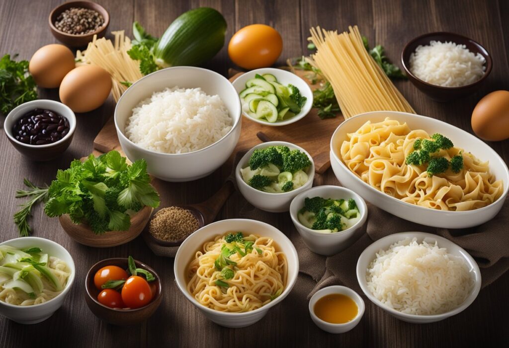 Egg Noodles vs Rice Noodles The Kitchen Community