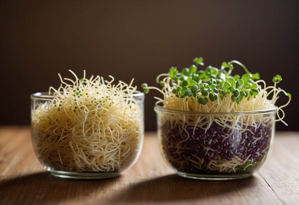 Alfalfa Sprouts vs Bean Sprouts The Kitchen Community