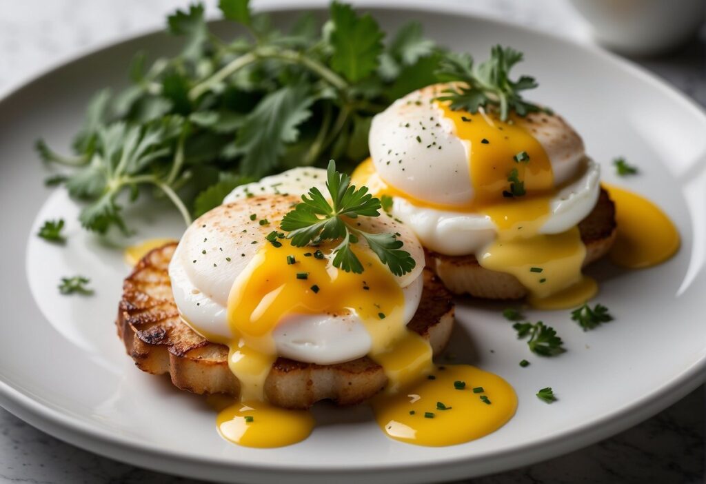 Scallops Benedict The Kitchen Community