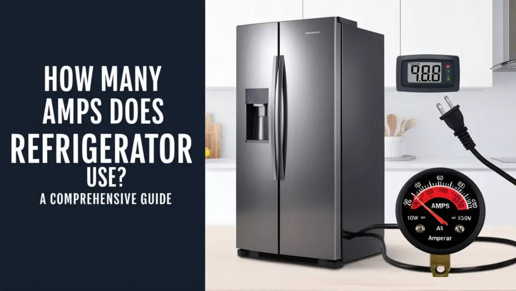 How Many Amps Does A Refrigerator Use?