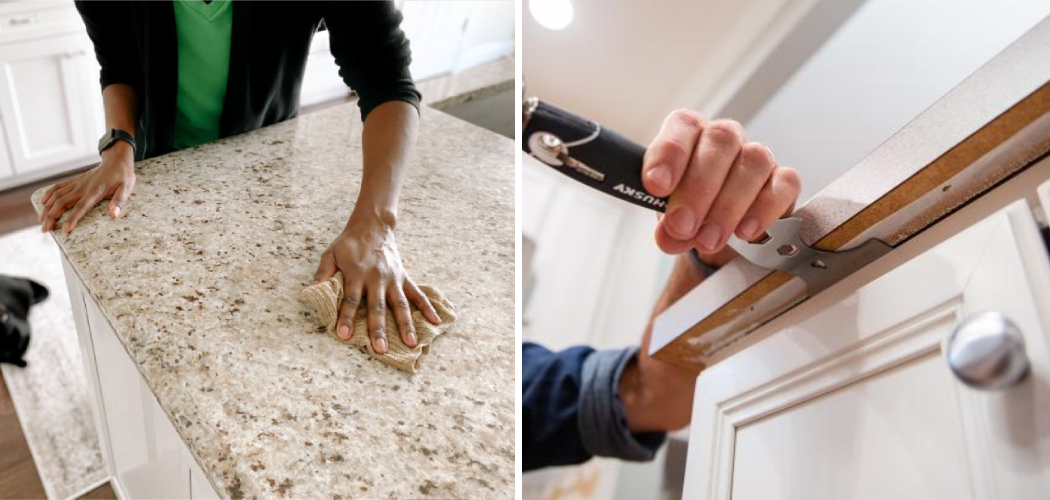 How to Remove Granite Countertops That Are Glued Down 4 Steps