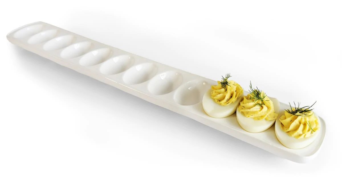 Devilled Egg Tray Rect/ Hold/12 Kitchen Nook
