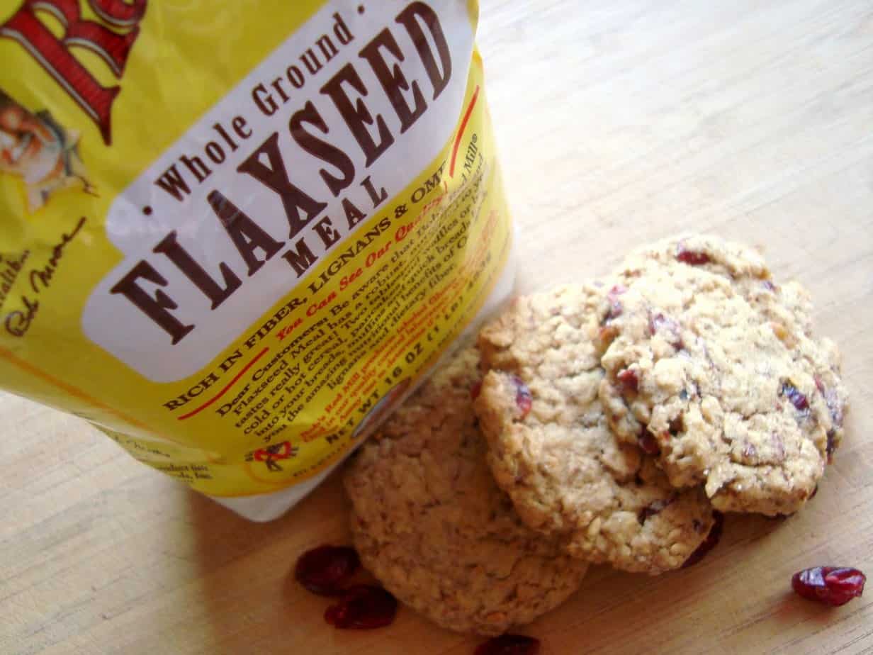 Gluten Free Oatmeal & Flax Cranberry Cookies The Kitchen Prep Blog