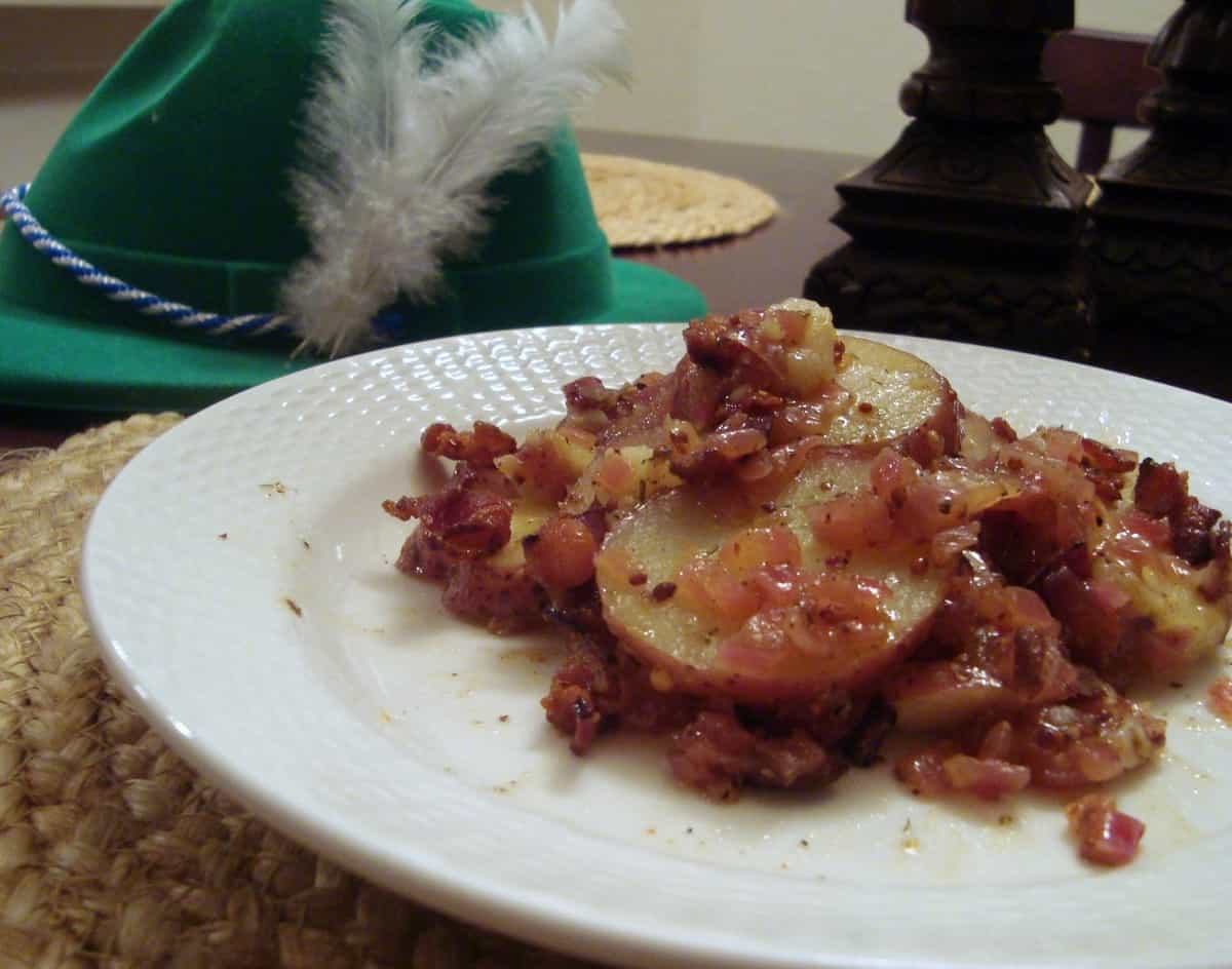 German Potato Salad with Bacon Vinegar Dressing & Dill The Kitchen