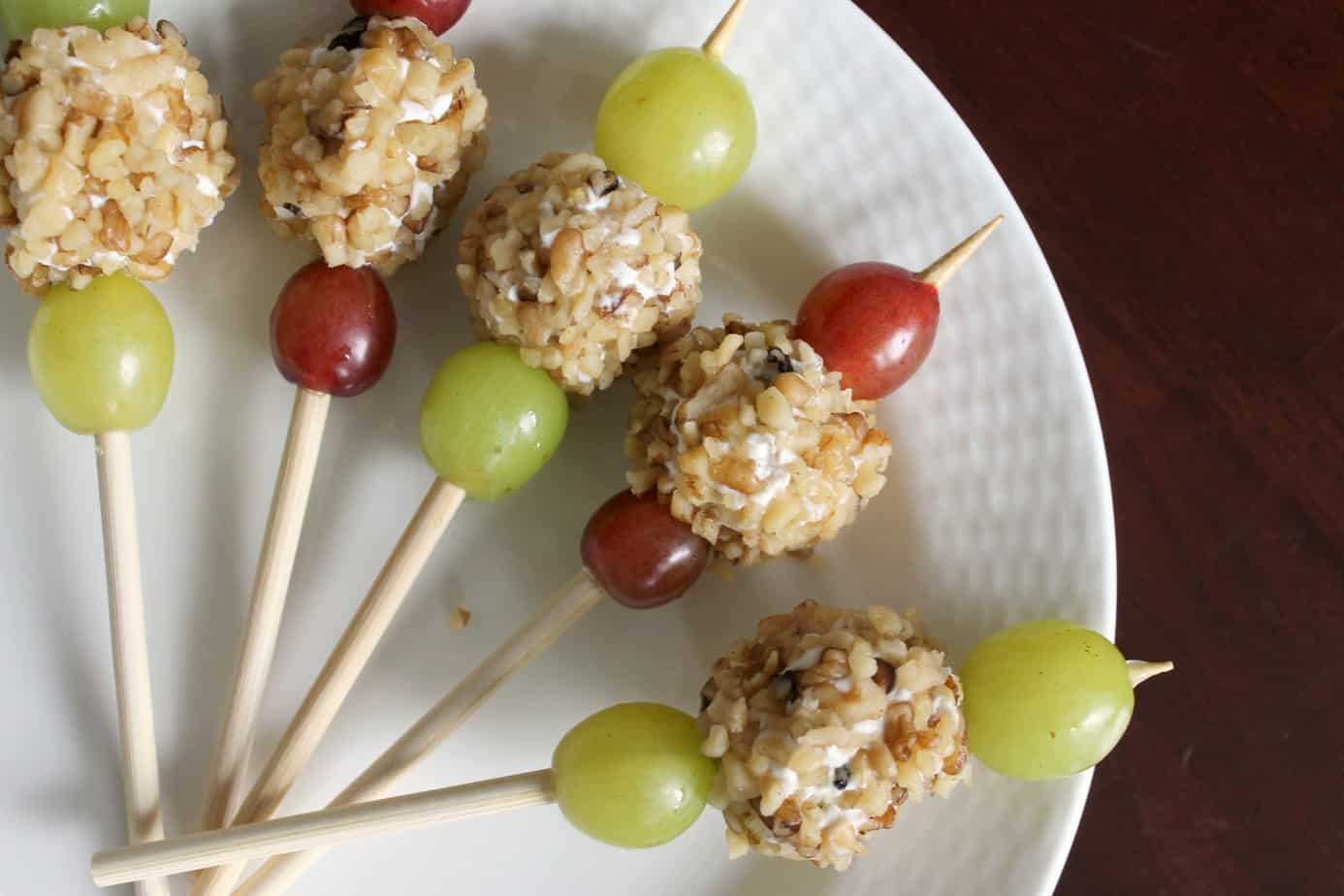 Goat Cheese + Walnut Covered Grapes The Kitchen Prep Blog