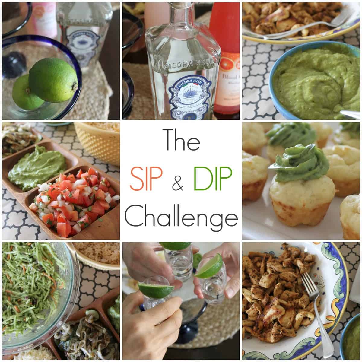 Avocados + Tequila The Sip & Dip Challenge The Kitchen Prep Blog