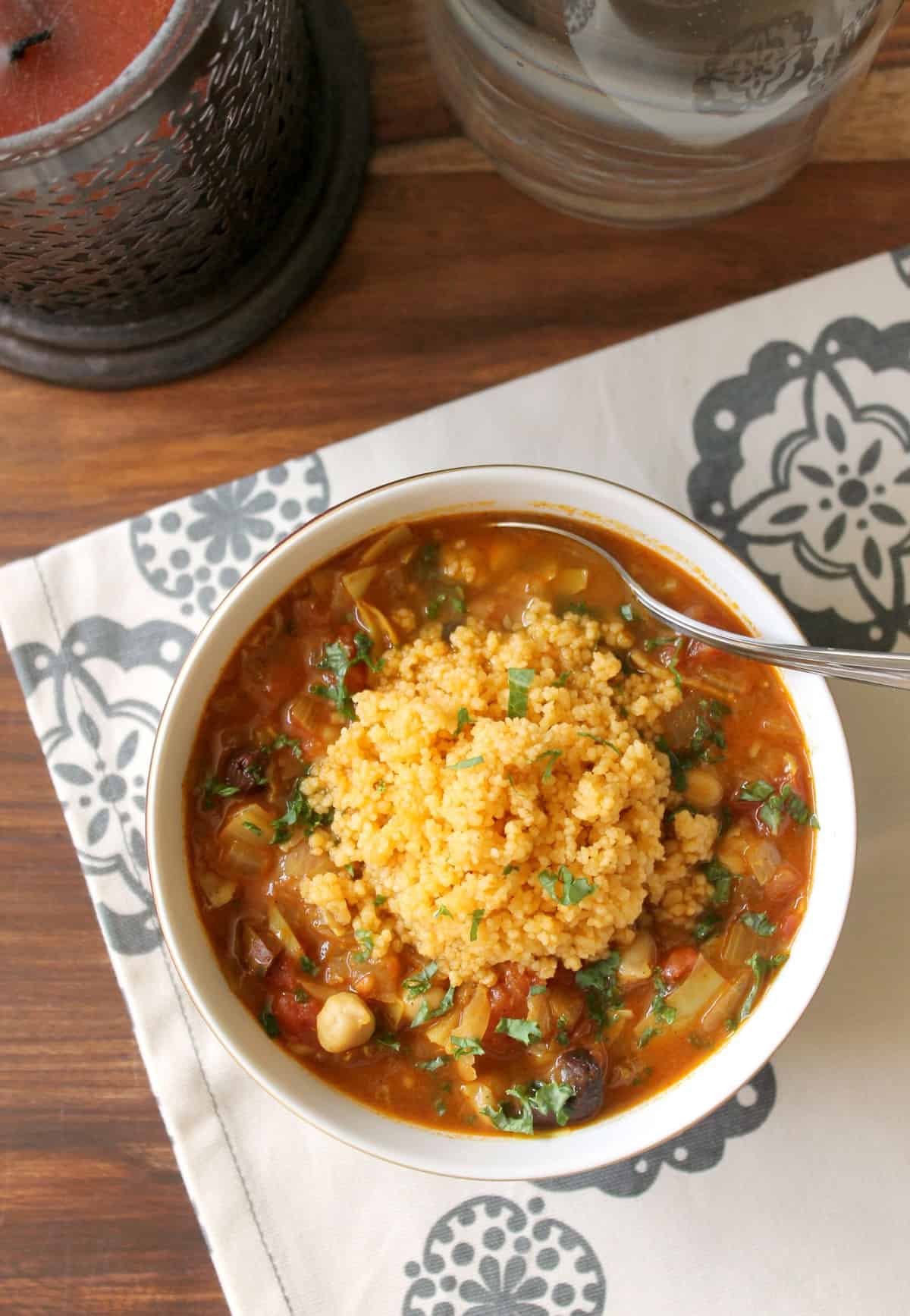 MoroccanSpiced Vegetable Soup