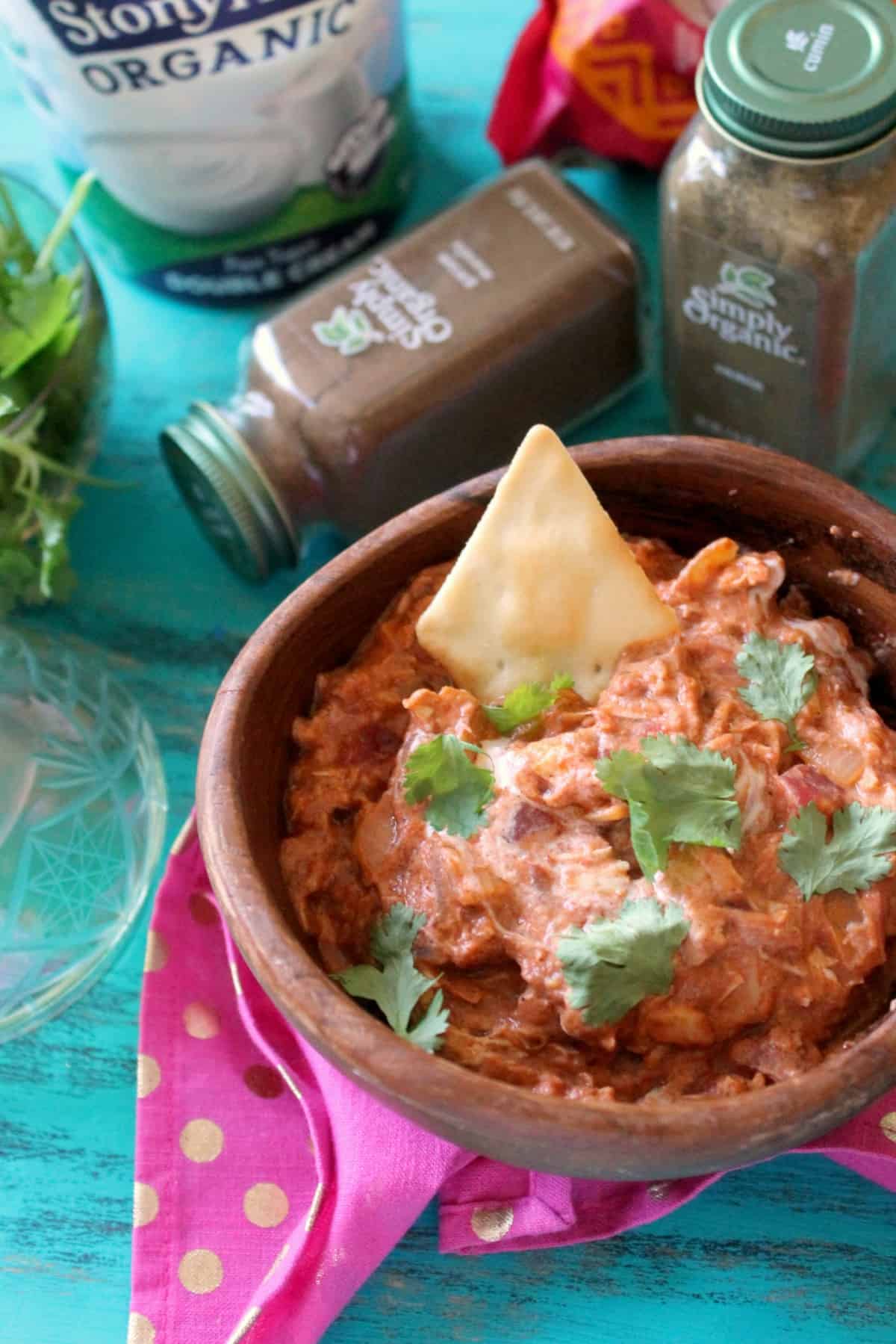 IndianInspired Butter Chicken Dip