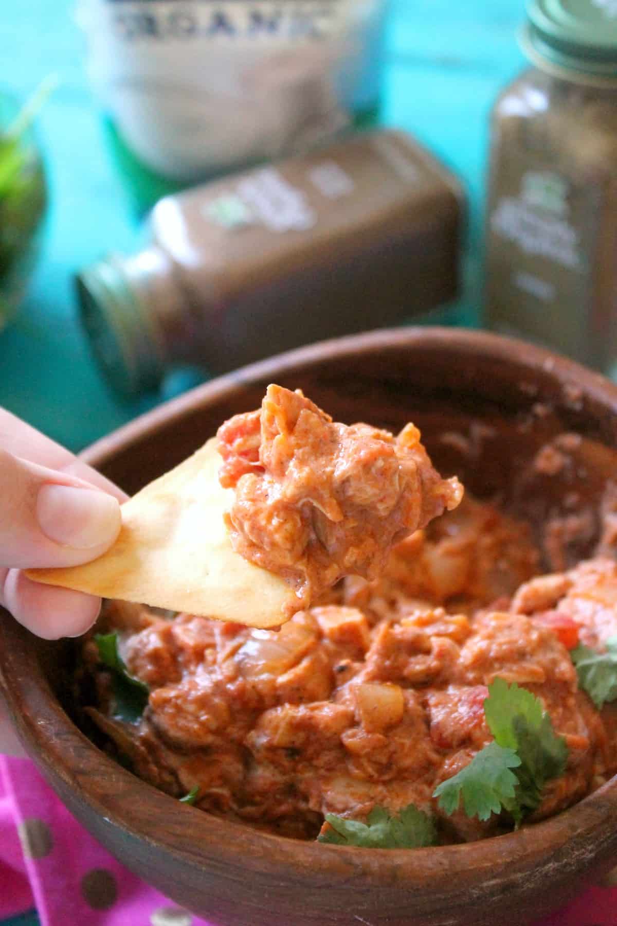 IndianInspired Butter Chicken Dip