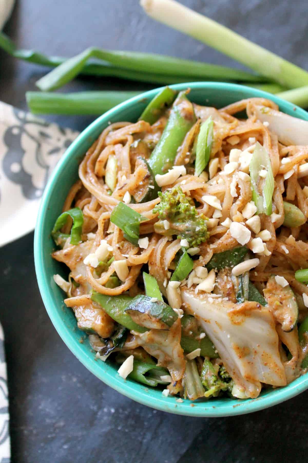 Almond Butter Noodle Stir Fry
