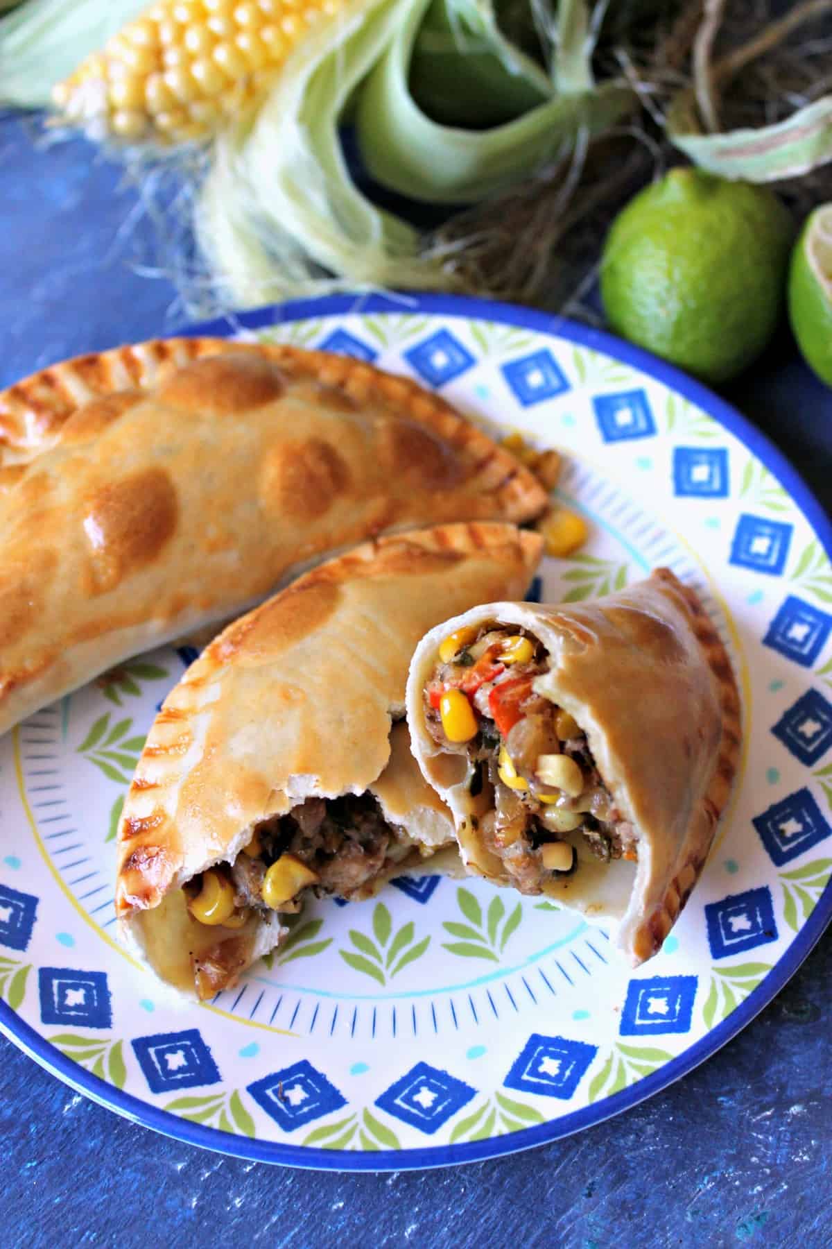 Baked Crab & Corn Empanadas