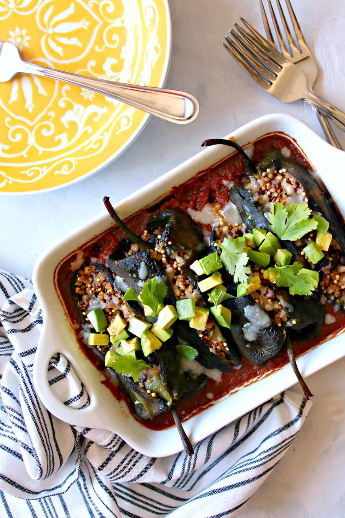 Baked Chiles Rellenos Recipe The Kitchen Prep Blog