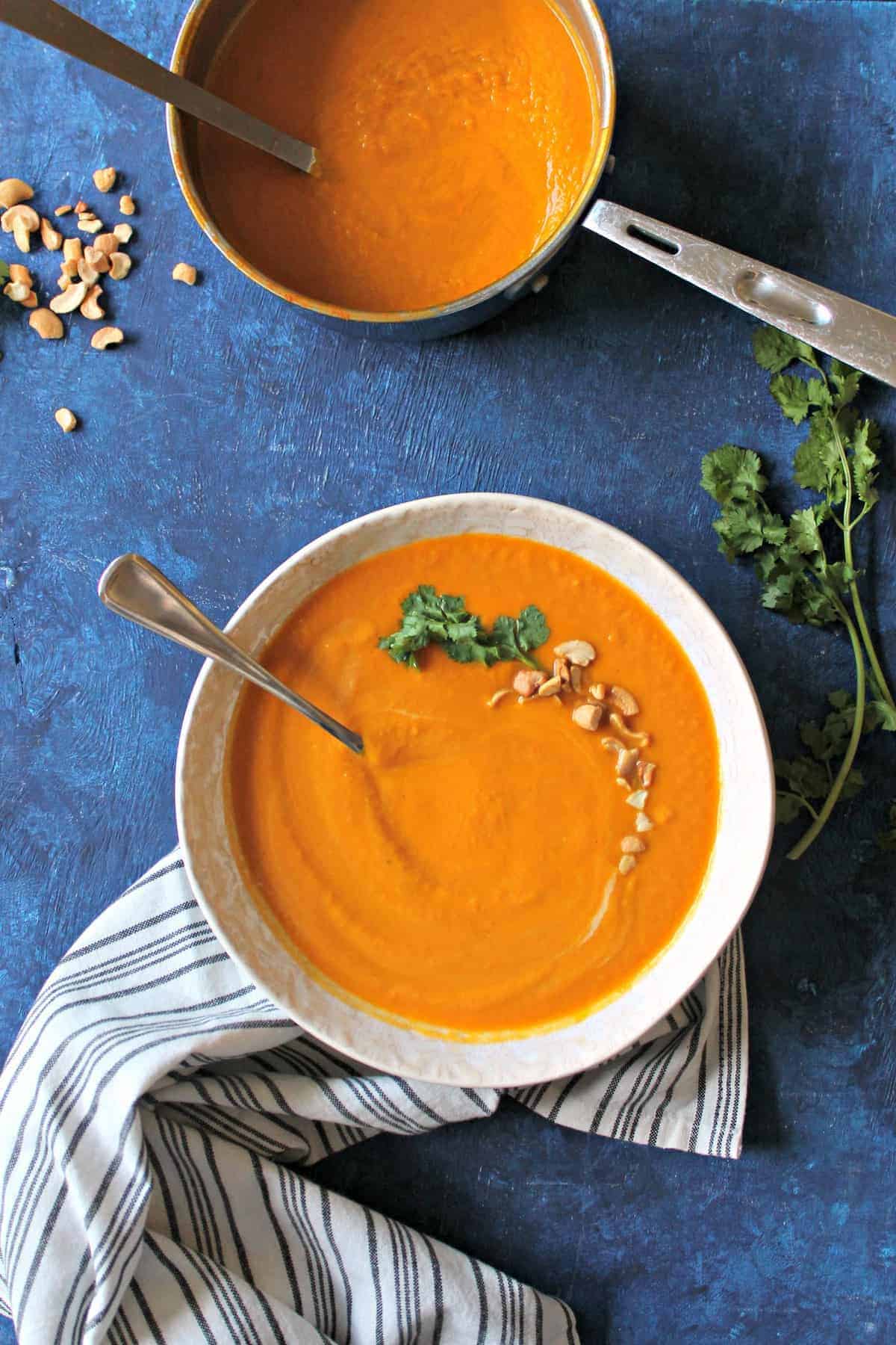 Creamy Carrot Ginger Soup The Kitchen Prep Blog