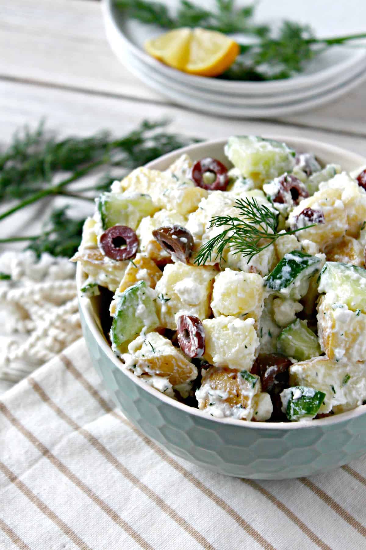 Tzatziki Potato Salad The Kitchen Prep Blog