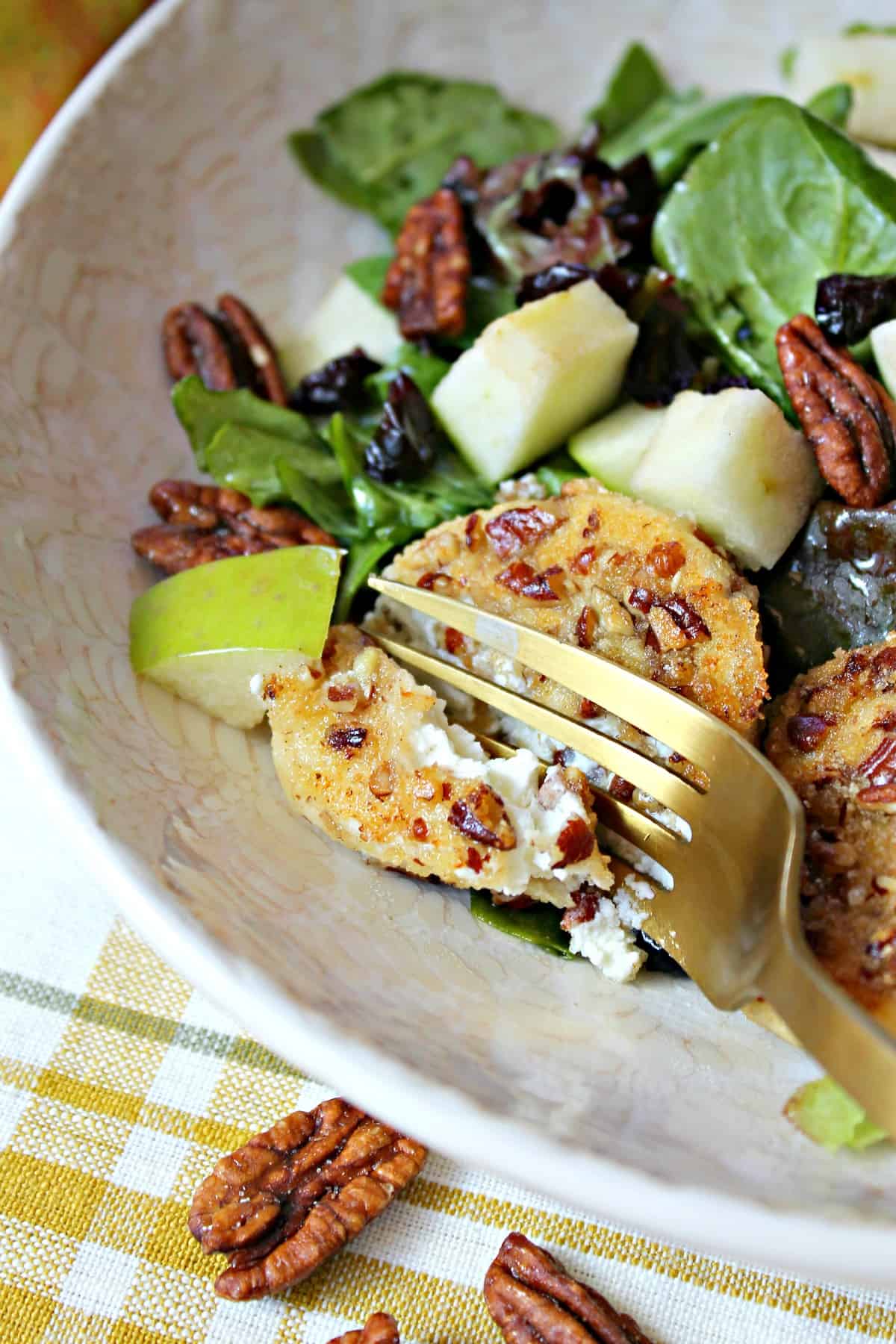 Autumn Harvest Salad with Goat Cheese The Kitchen Prep Blog