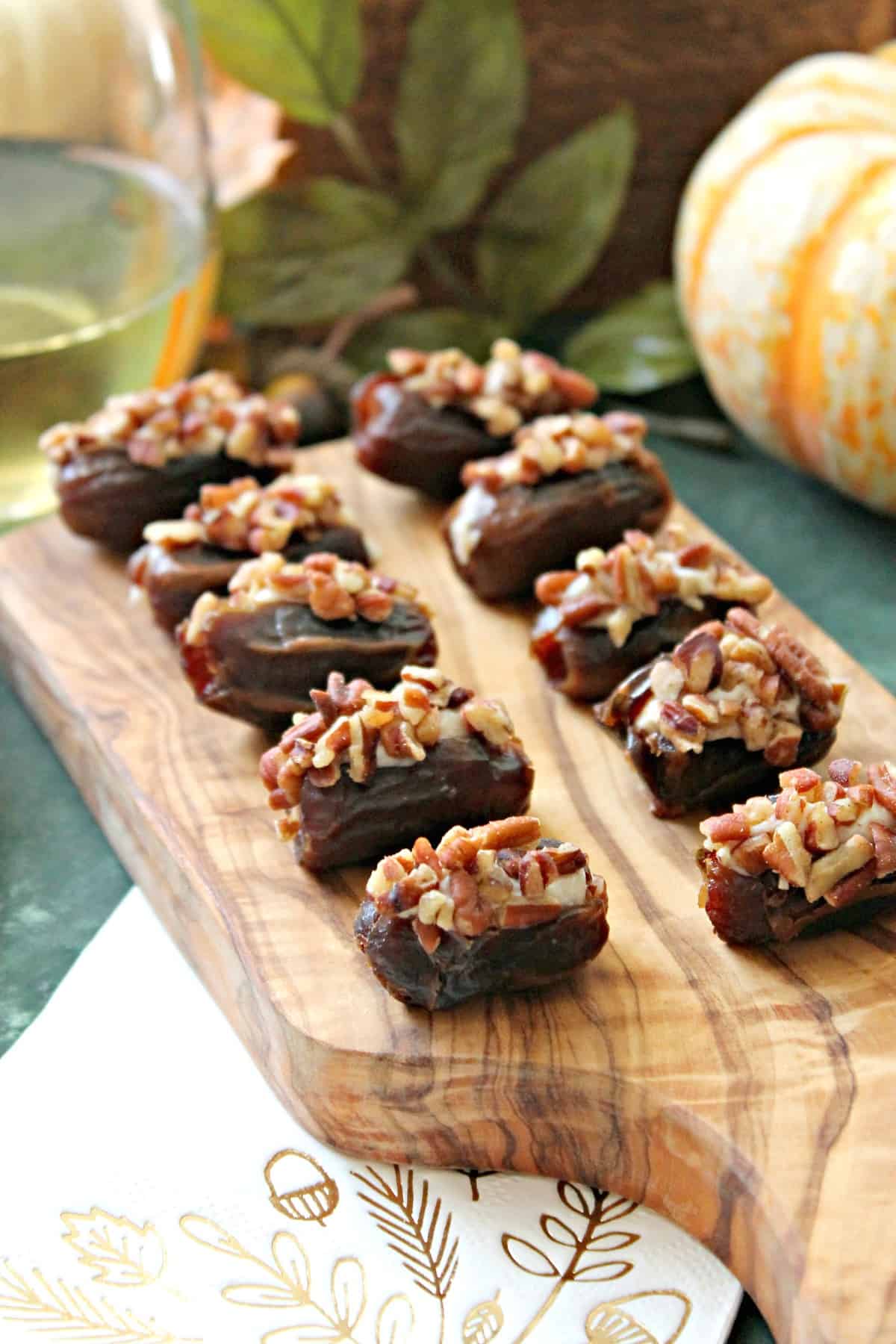 HoneyCinnamon Cream Cheese Stuffed Dates The Kitchen Prep Blog