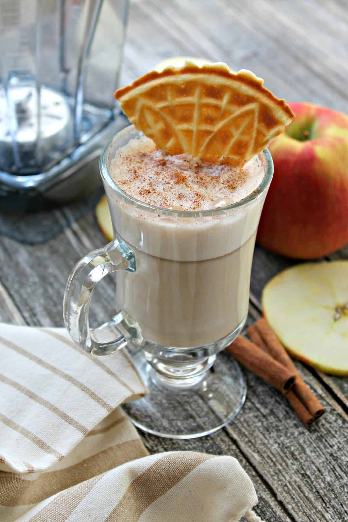 "Apple Pie" White Hot Chocolate The Kitchen Prep Blog