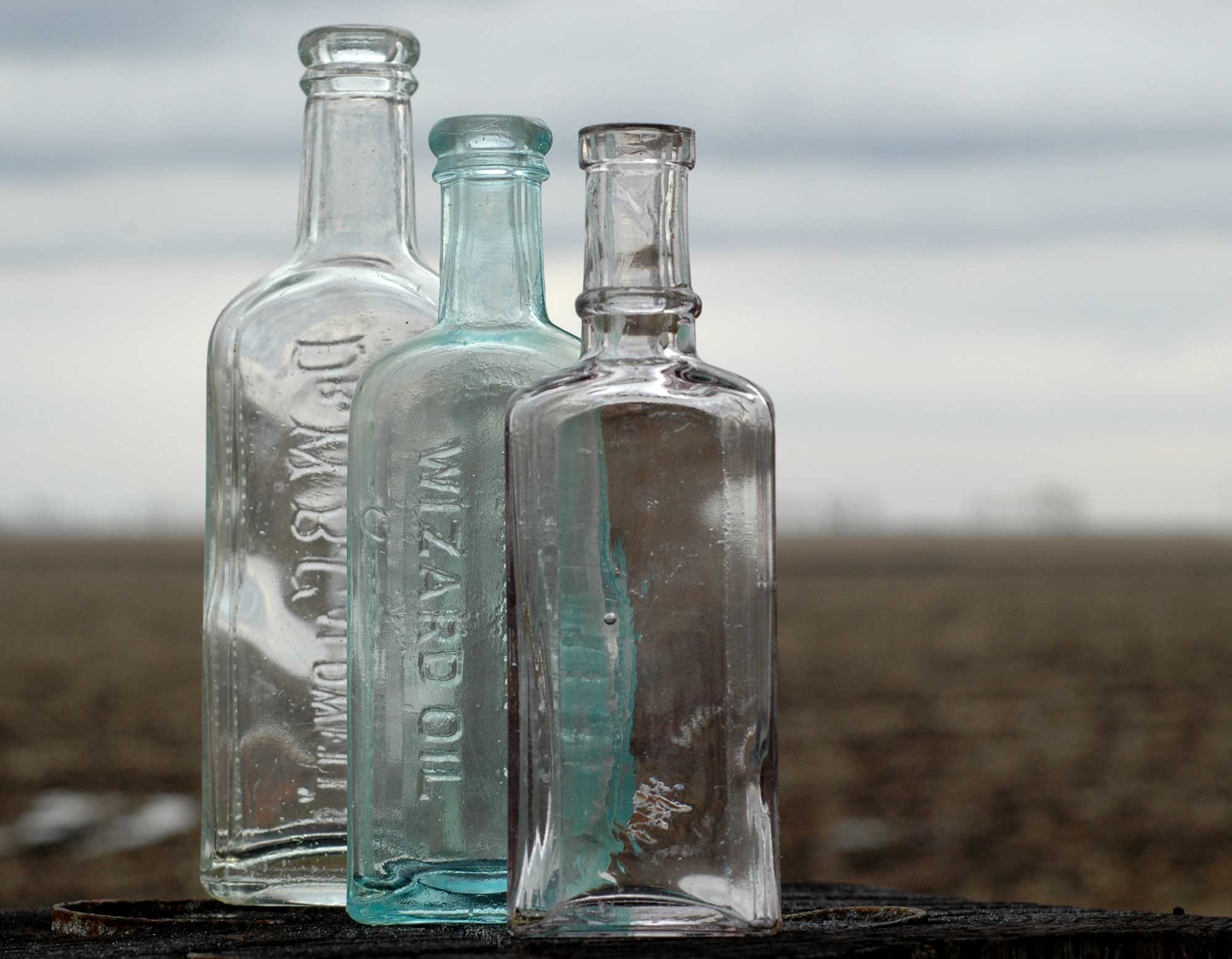 How to Clean Grungy dirt out of Old Bottles thekitchensgarden