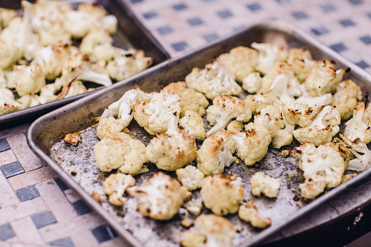 ROASTED CAULIFLOWER WITH A LEMON CAPER VINAIGRETTE The Kitchen Widow