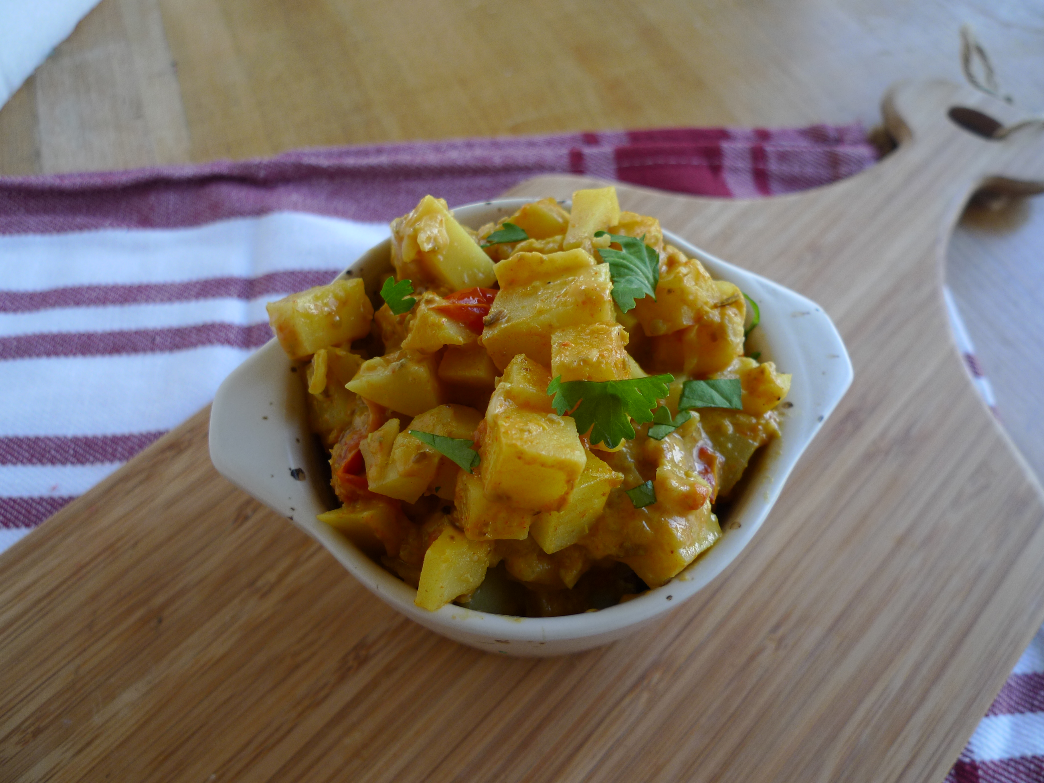 Curry Love Potato Curry with Onion and Tomatoes — The Kitchen Witch