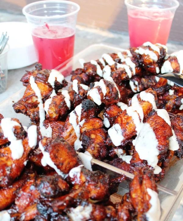 Chicken Wings with Alabama Barbecue Sauce thekittchen