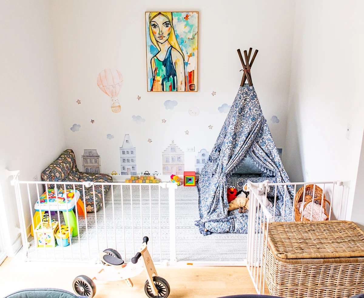 Mini Playroom Design A Small Play Area for a Toddler