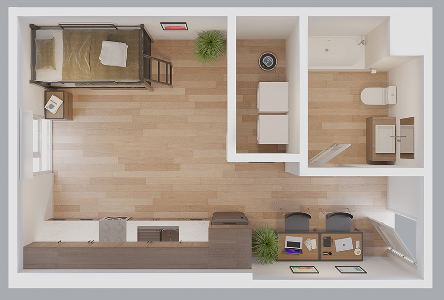 Student Housing in Berkeley, CA The Kittredge Home