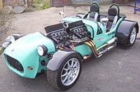 Motorcycle Powered Cars
