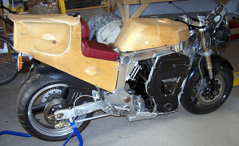 Oldsmobile Quad 4 Motorcycle Project