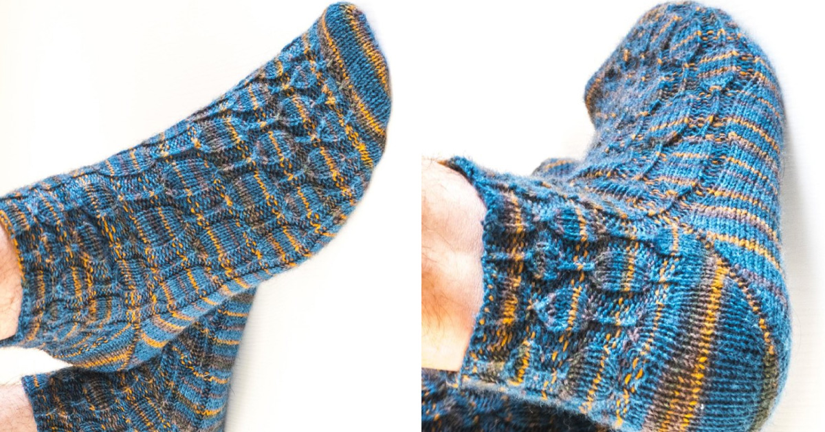 Marvelous Moroxite Knitted Socks [FREE Knitting Pattern]