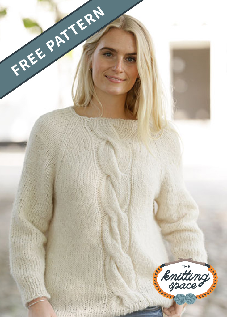 Snow Scents Knitted Sweater [FREE Knitting Pattern]
