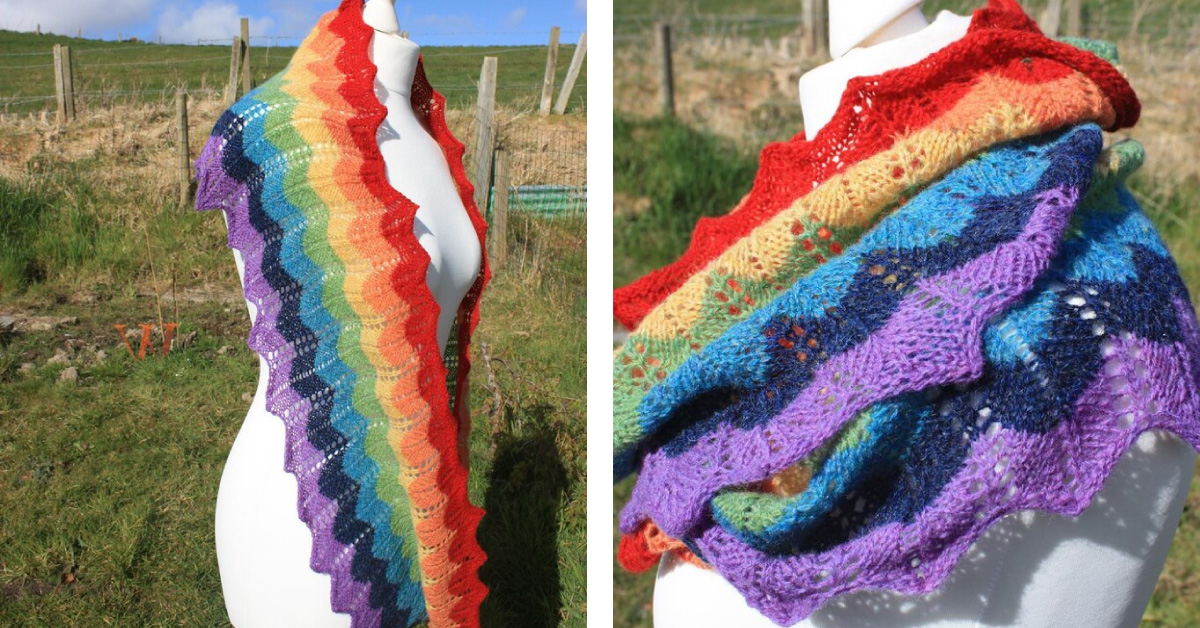 Hope Infinity Knitted Scarf [FREE Knitting Pattern]