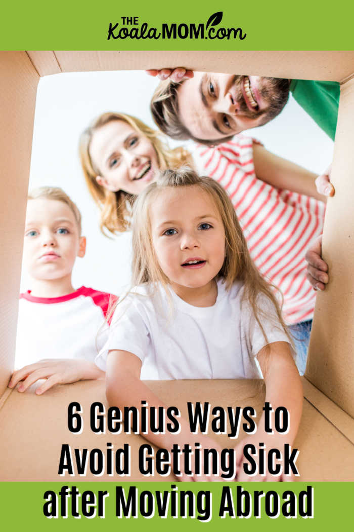 6 Genius Ways to Avoid Getting Sick after Moving Abroad • The Koala Mom