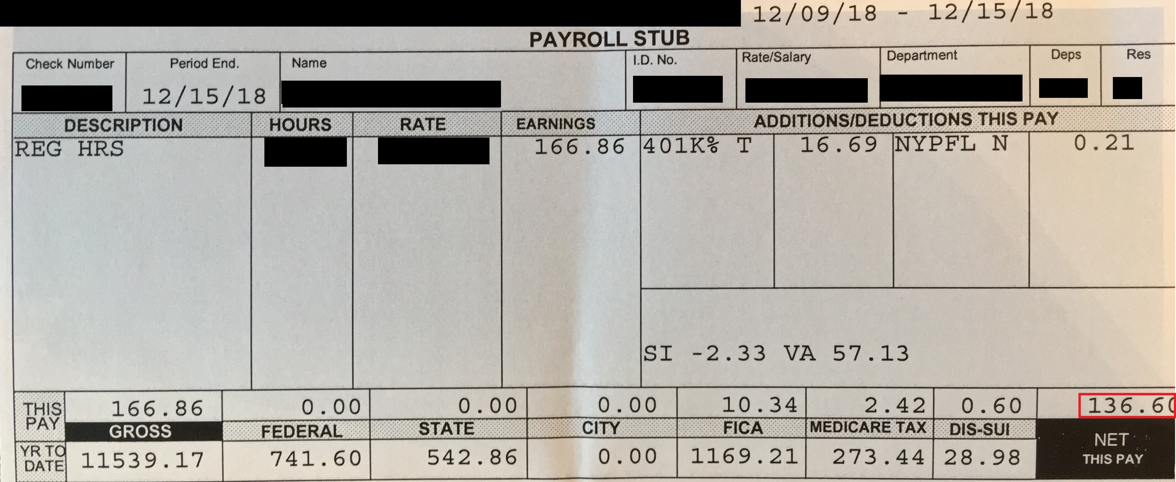 How To Read A Paycheck