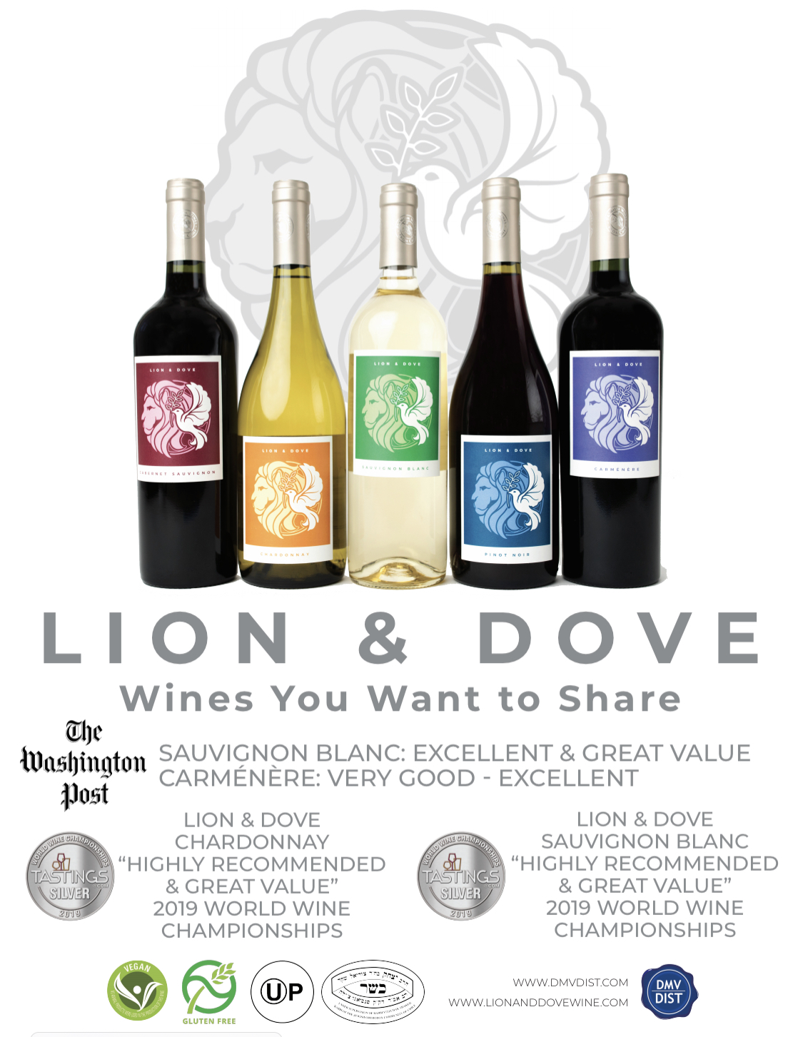 Wine Pairing with Lion & Dove Wines The Kosher Baker