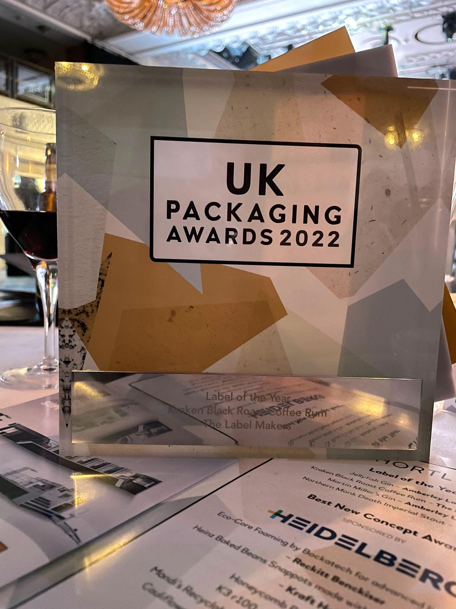 The Label Makers win The Label of the Year at the… The Label Makers