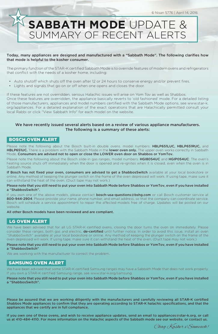 Shabbos Mode Update & Summary of Recent Alerts The Lakewood Scoop