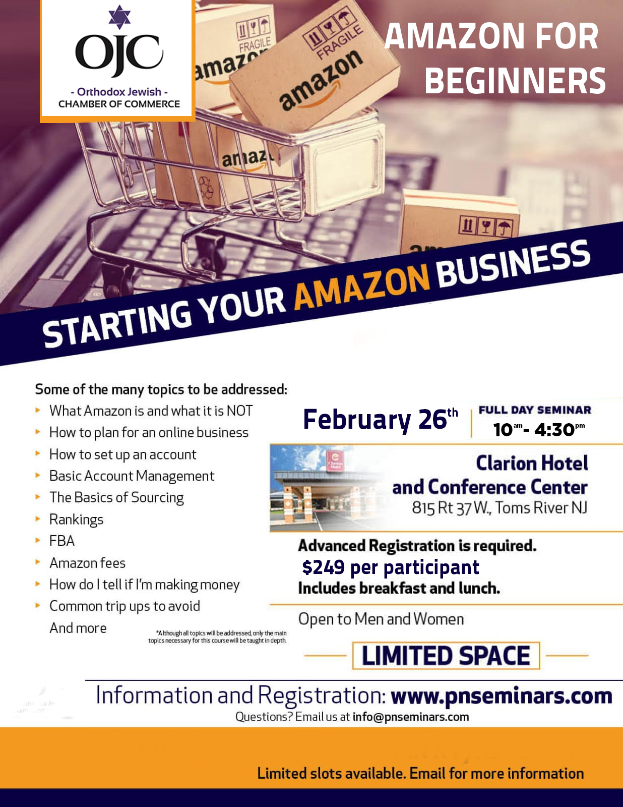 The OneDay Course that teaches you How To Launch Your Own Amazon