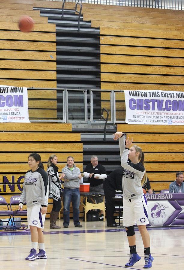 Danielle Bosley bounces onto varsity basketball The Lancer Link