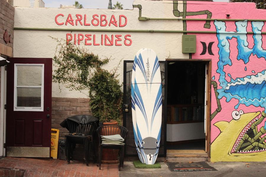 The surf is up at Carlsbad Pipelines The Lancer Link