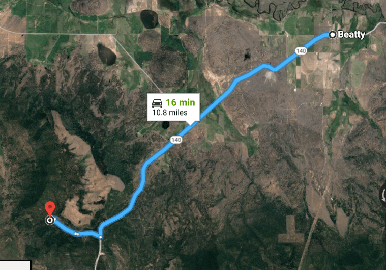 2.3 Acres with Lots of TREES! Klamath County OregonNear Beatty and Bonanza! The Land Post