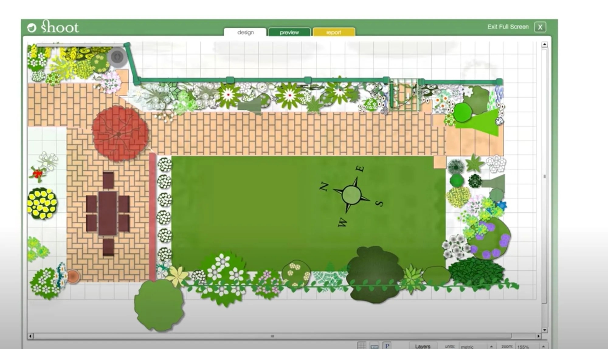 Is there an app to design your yard The Landscaping Zone