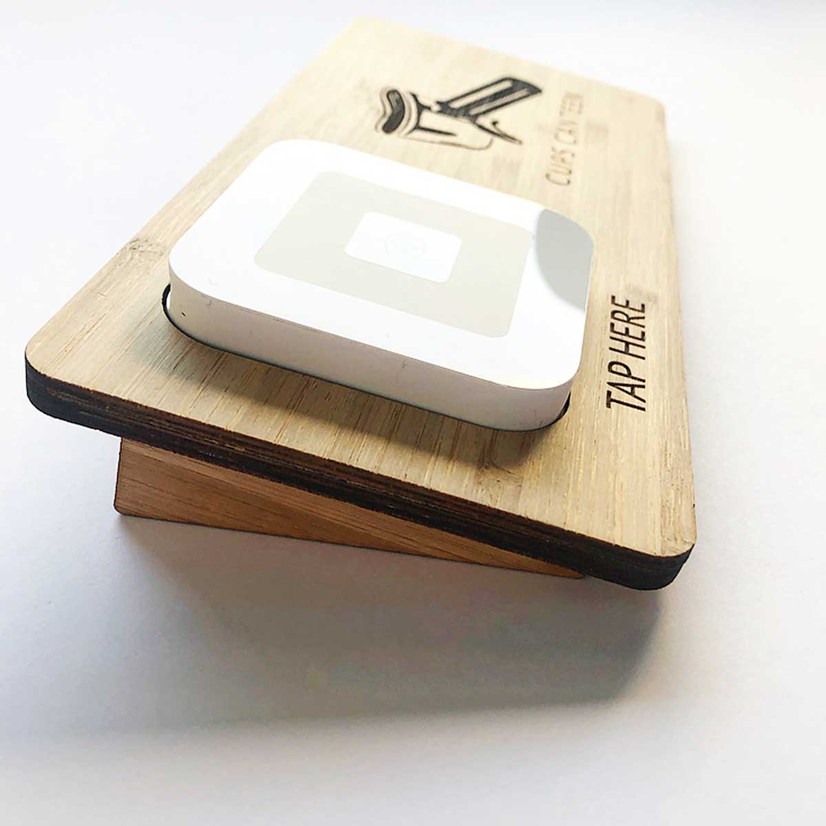 Personalised Square Reader Dock Laser engraved with your logo