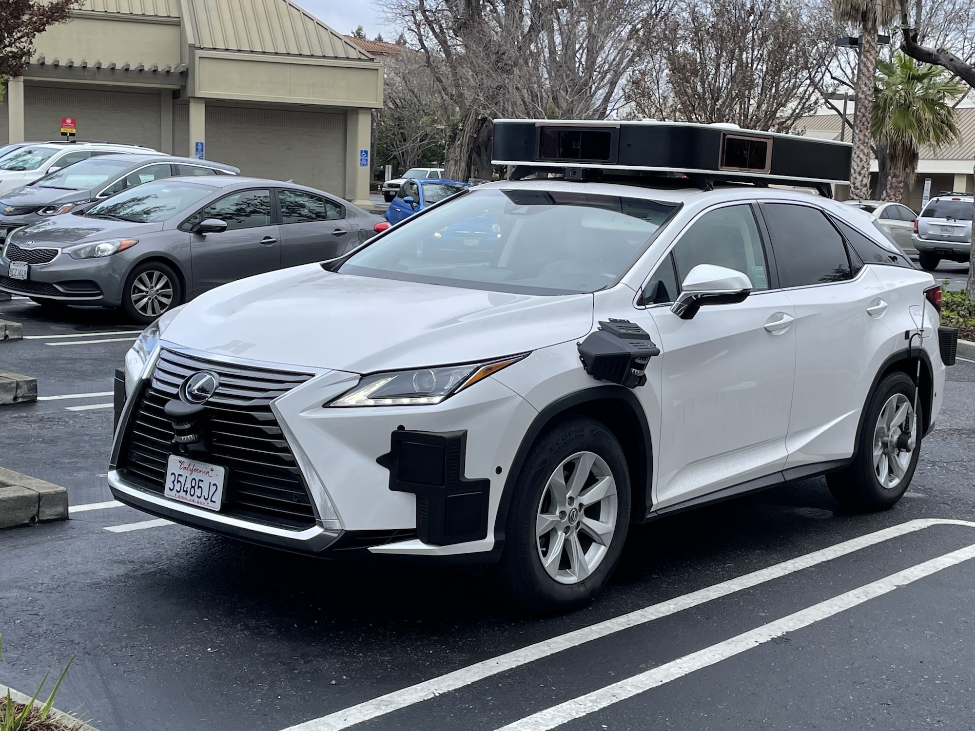 Apple’s Experimental Vehicle from Close Up The Last Driver License