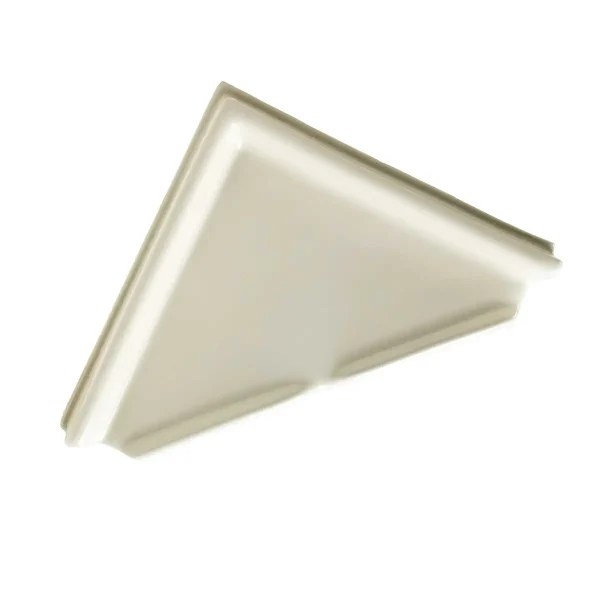 Daltile White Ceramic Corner Shelf Accessory from The Last Inventory