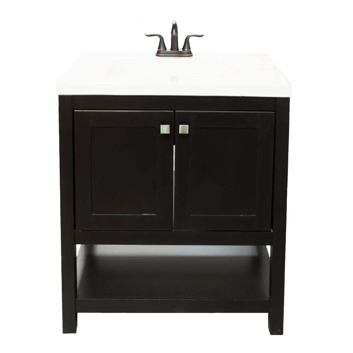 TLI Eden Collection Ebony 21In X 30In Bathroom Vanity from The Last