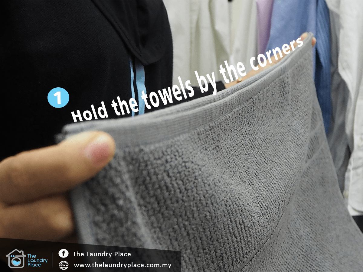 5 STEPS HOW TO FOLD BATH TOWELS