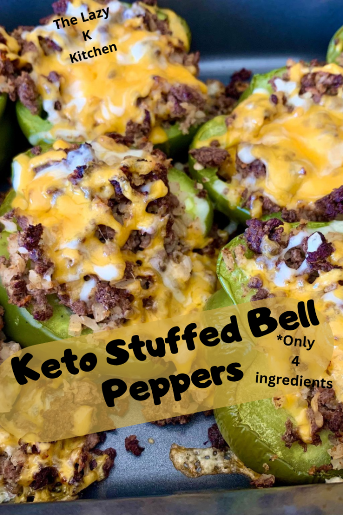 How to Make Keto Stuffed Peppers Low Carb Recipe The Lazy K Kitchen
