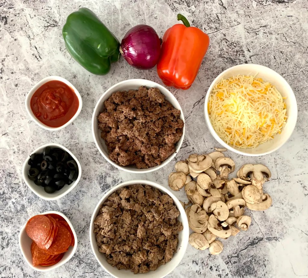 Best Easy Keto Ground Beef Pizza Casserole Recipe The Lazy K Kitchen