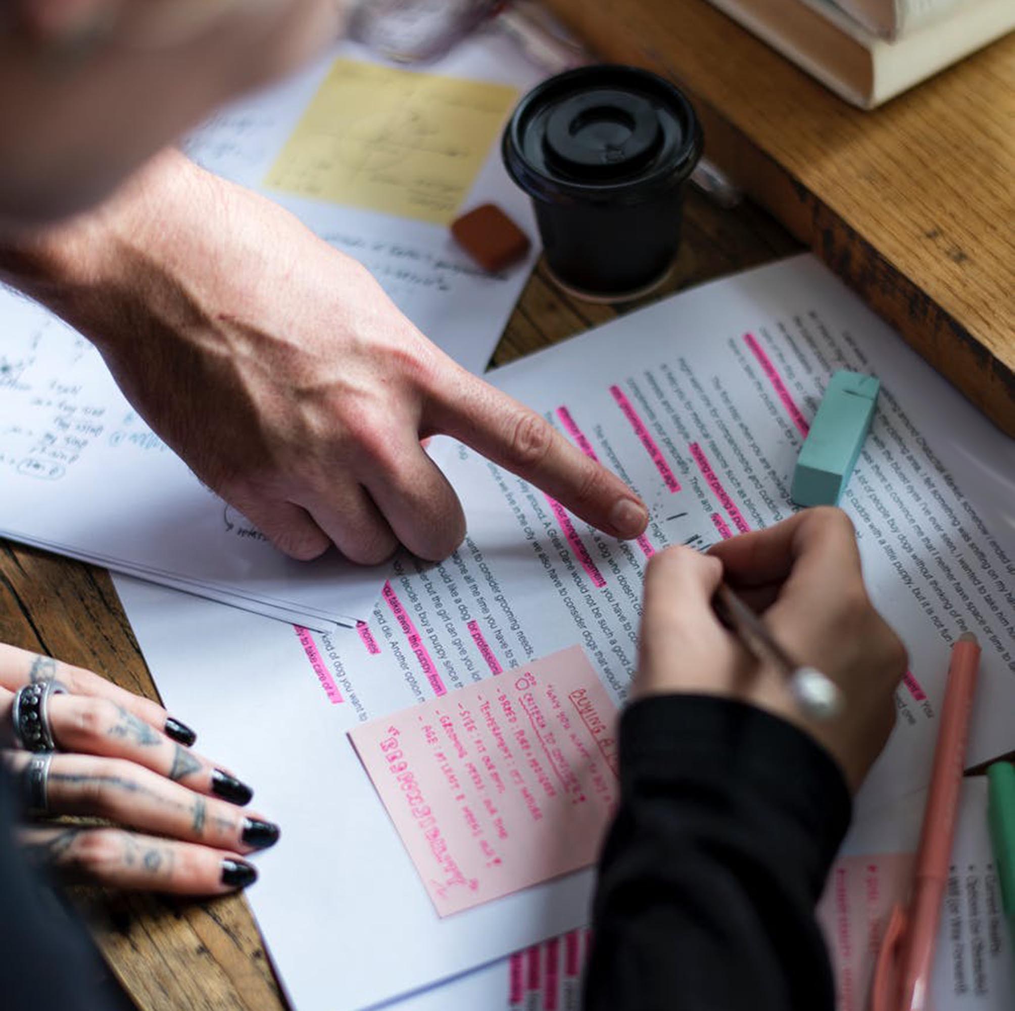 you should analyze yourself Translation into Spanish examples.